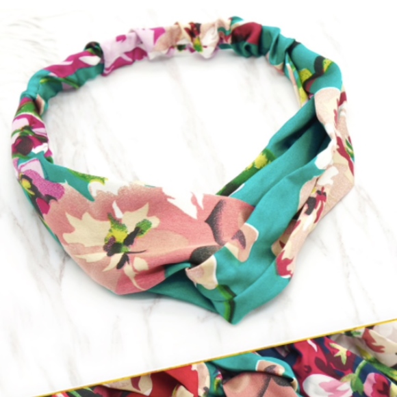 Floral Knotted Headband (1 pc.) - Picture 2 of 9